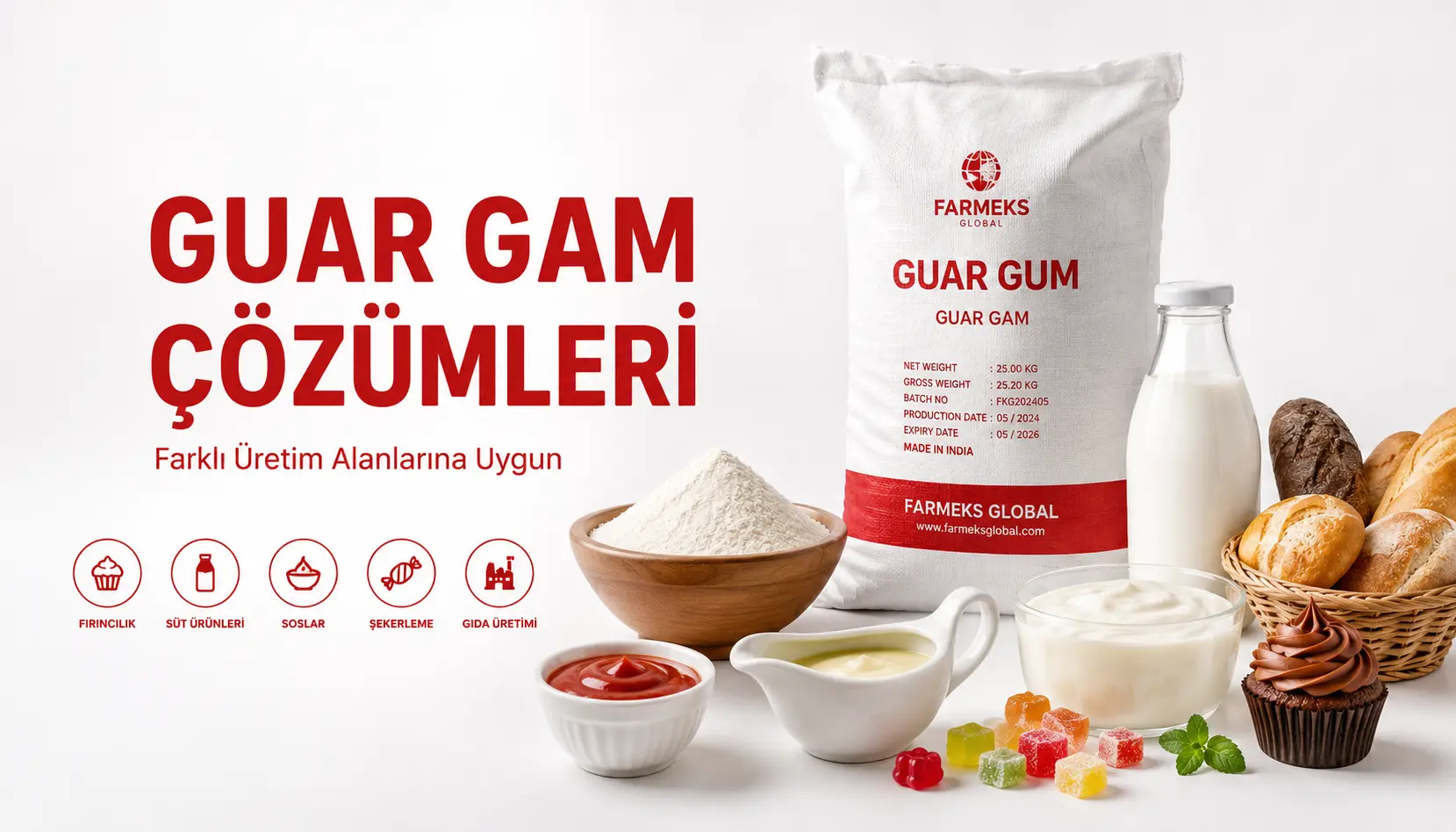 Guar Gam Kullanım Alanları