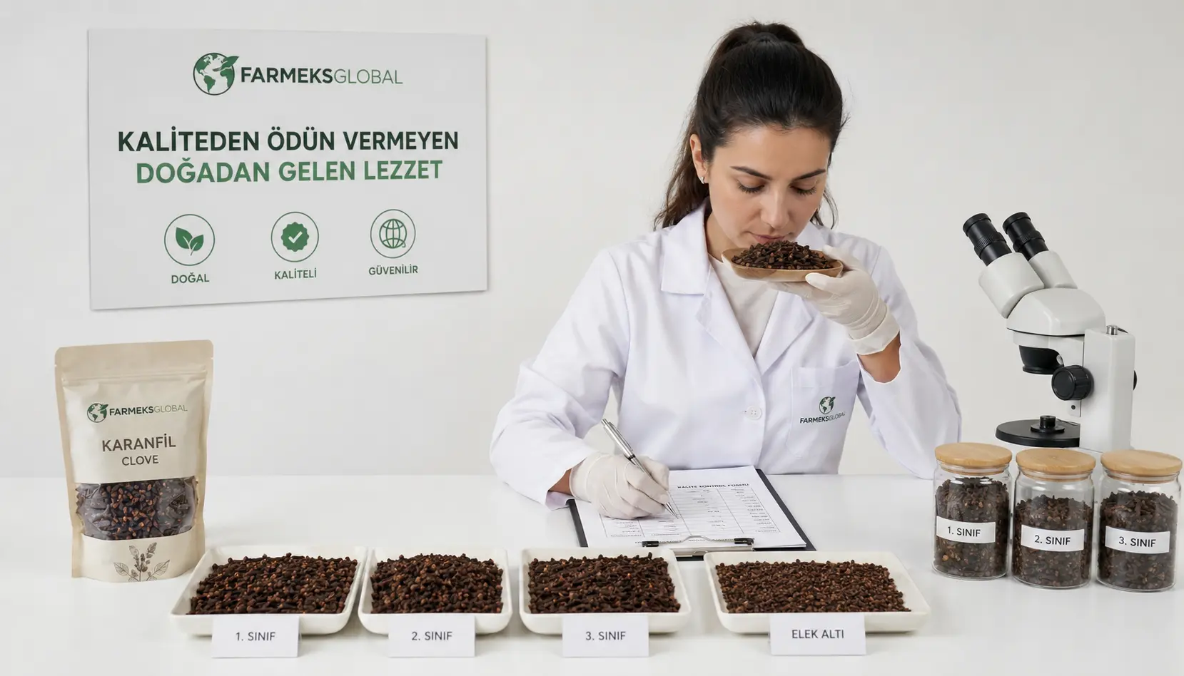 karanfil kalite kriterleri