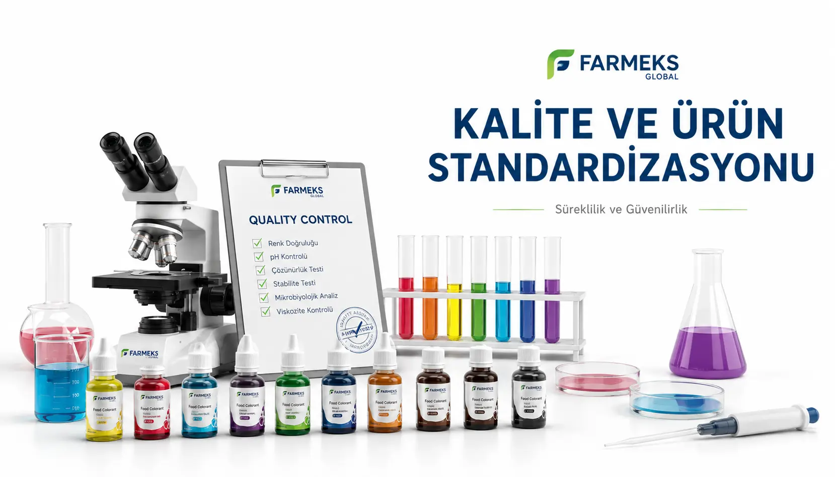 Renklendirici ürünlerde form, belge ve ambalaj beklentisinin değerlendirilmesi